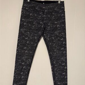Tuff Athletics Gray Stretchy Athletic Active Workout Leggings Size Medium VGC